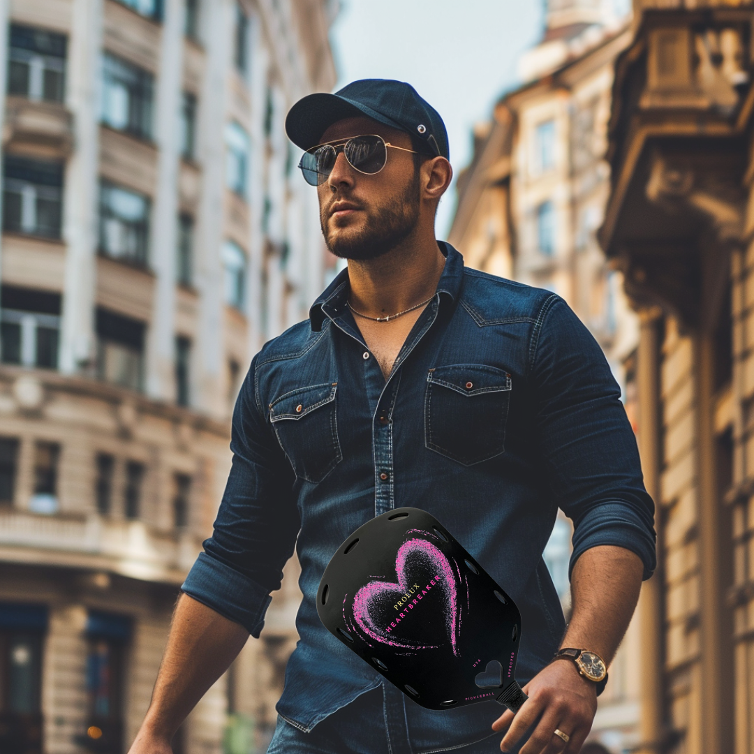 PROLUX Pickleball HEARTBREAKER (Pink and Black)