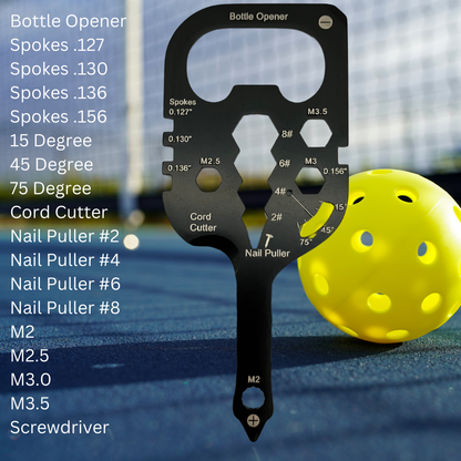 Pickleball Shaped Multi Tool